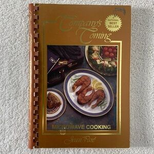 5/$35 Vintage Company’s Coming Microwave Cooking Recipes Cookbook